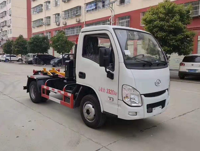 躍進(jìn)小福星國(guó)六車廂可卸式垃圾車圖片2